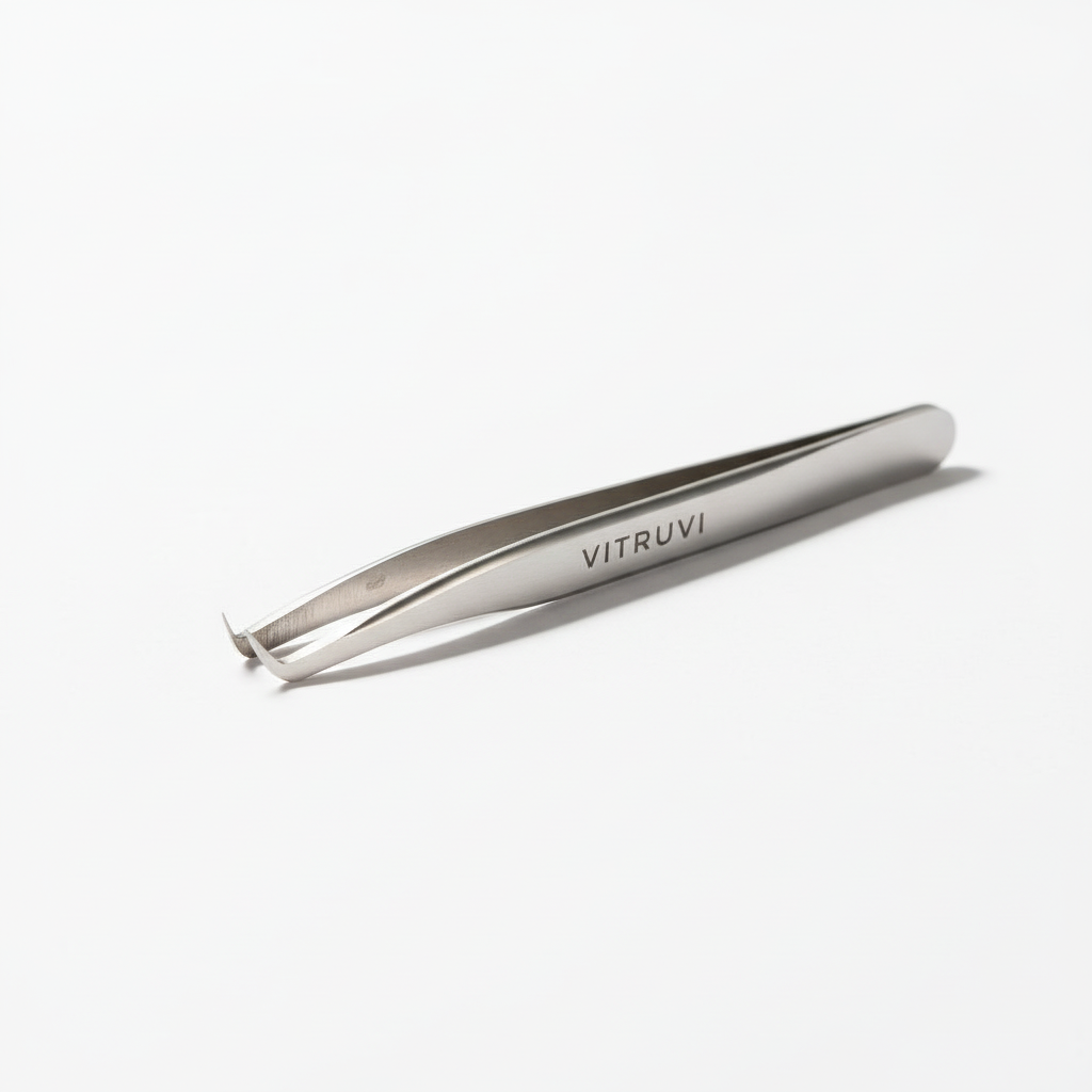 vitruvi eyelash extensions tweezers