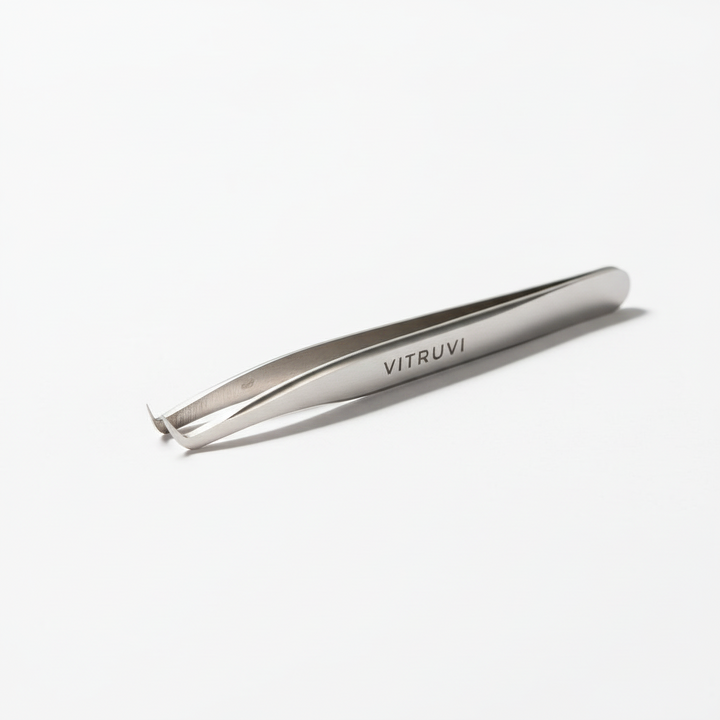 vitruvi eyelash extensions tweezers